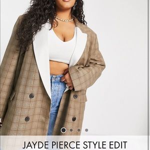 COPY - New Never worn - ASOS Curve Dad Suit Blazer